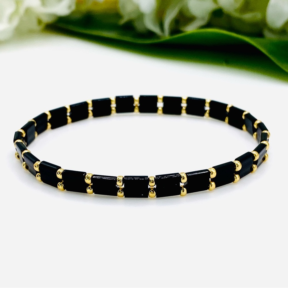 Miyuki Tila bead bracelet